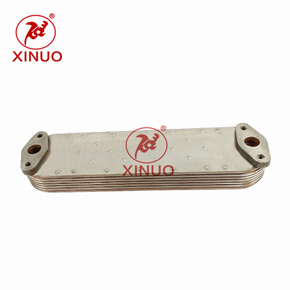 Engineering mechanical oil cooler