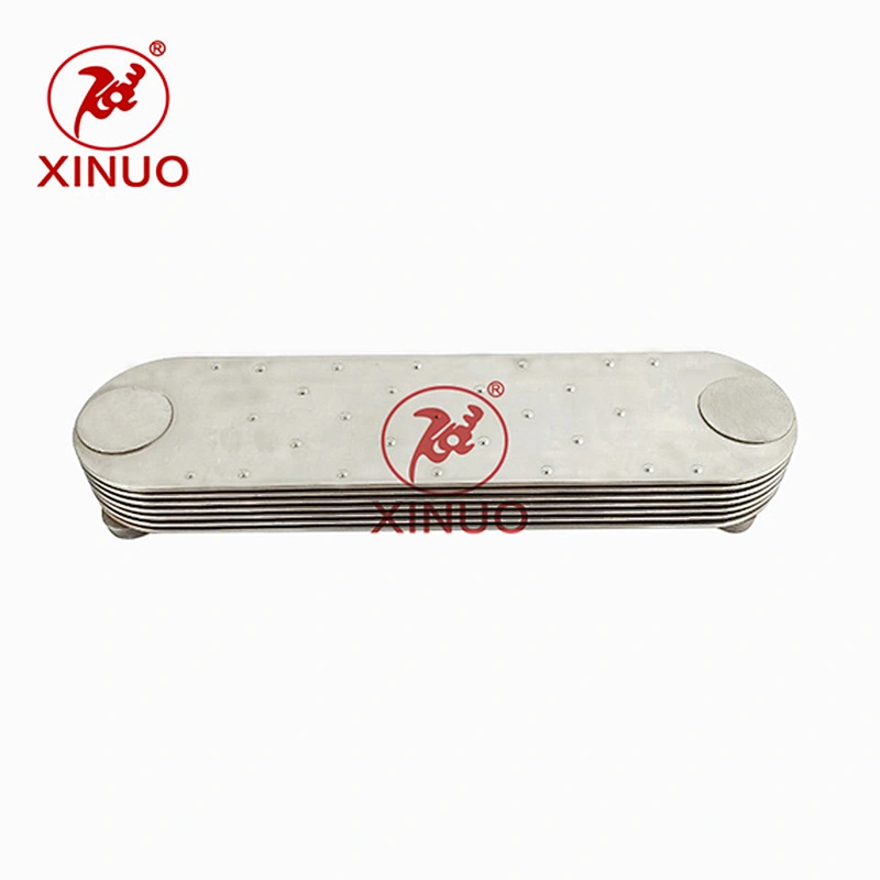 Engineering mechanical oil cooler