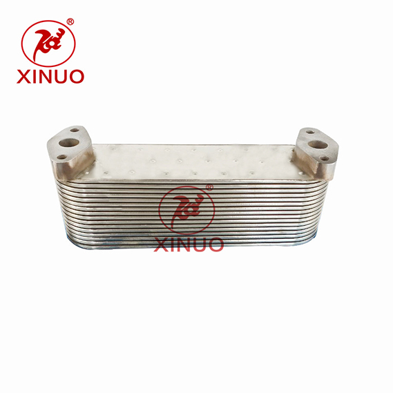 Engineering mechanical oil cooler