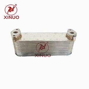 Engineering mechanical oil cooler