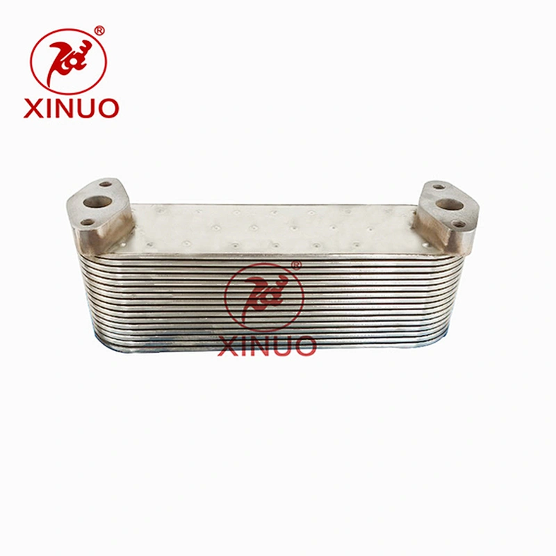 Engineering mechanical oil cooler