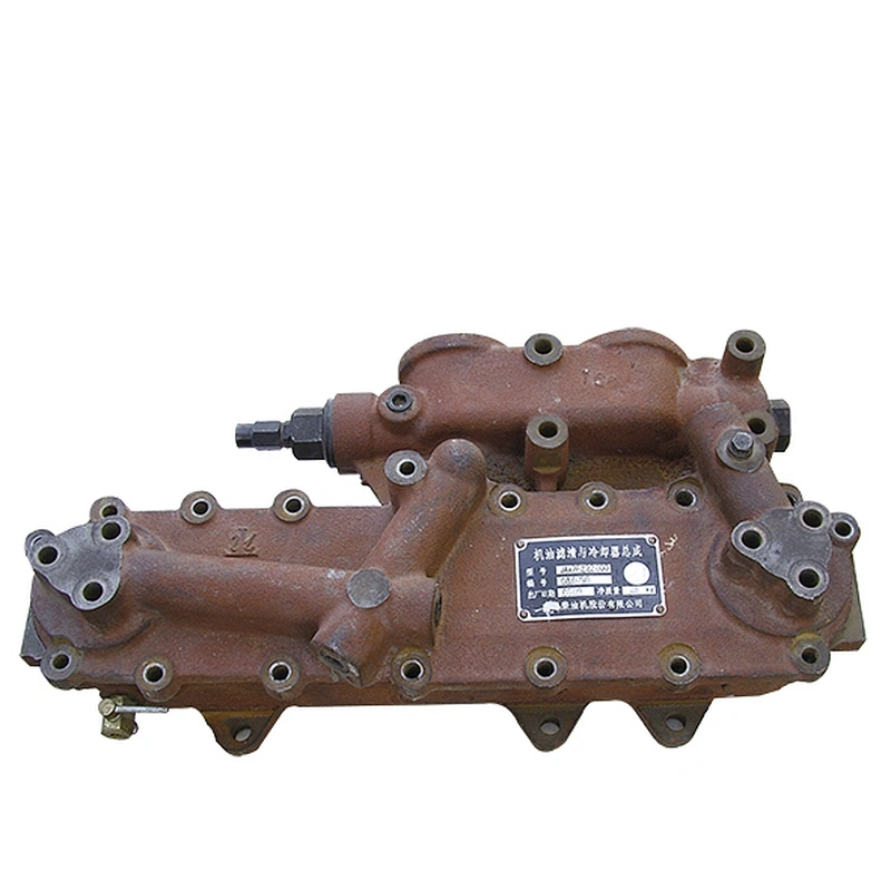 Engineering mechanical oil cooler