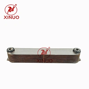 Engineering mechanical oil cooler