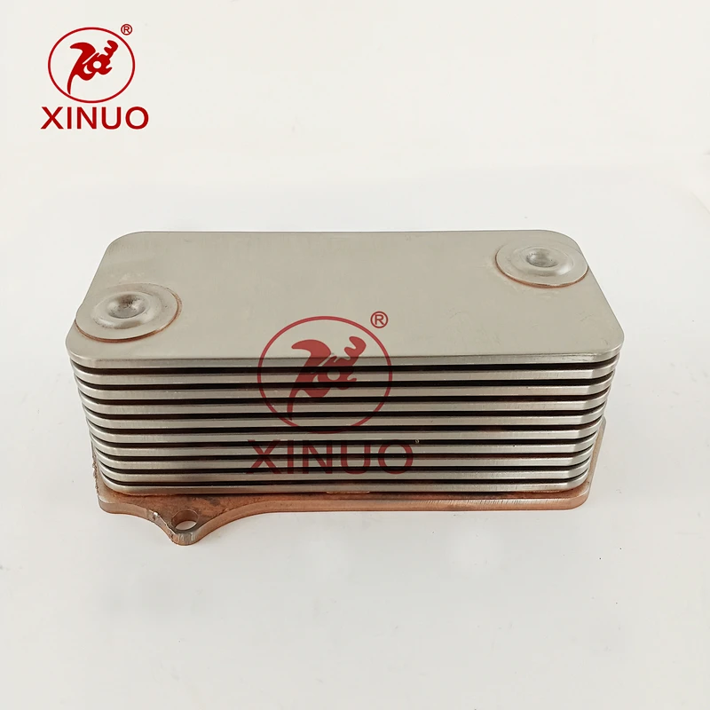 Engineering mechanical oil cooler