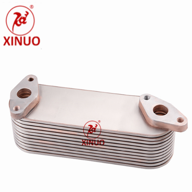 Engineering mechanical oil cooler