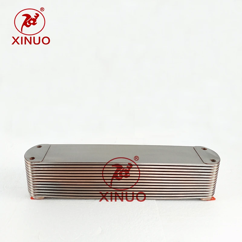 Engineering mechanical oil cooler