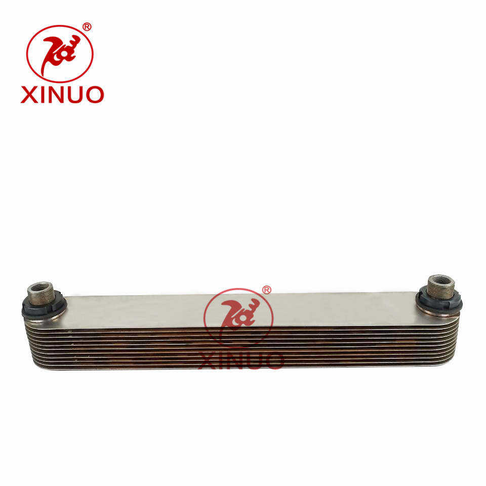 Engineering mechanical oil cooler
