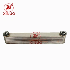 Engineering mechanical oil cooler