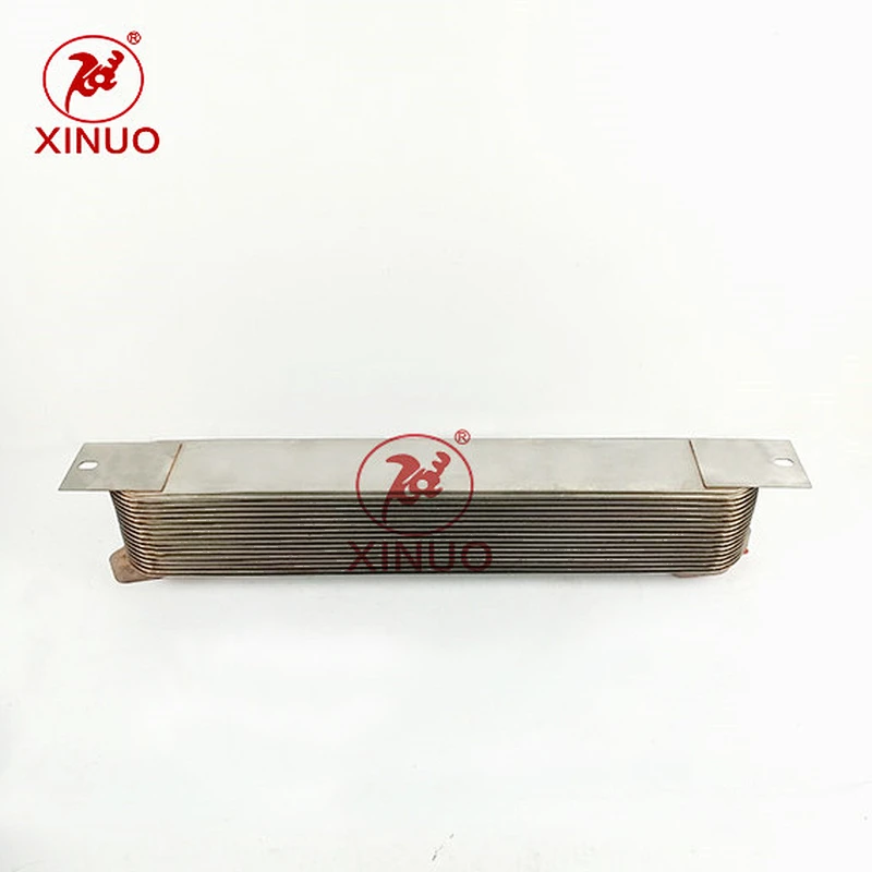 Engineering mechanical oil cooler