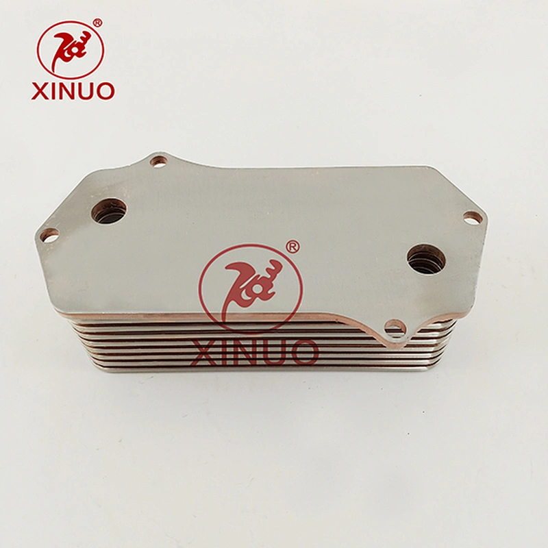 Engineering mechanical oil cooler