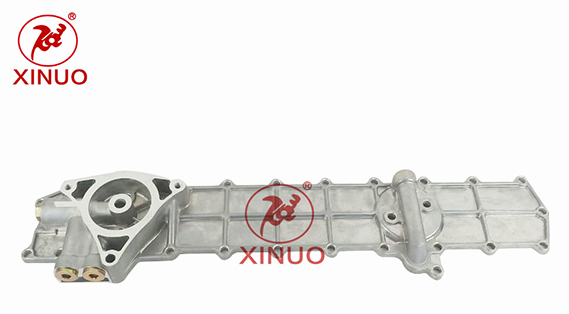Engineering mechanical oil cooler