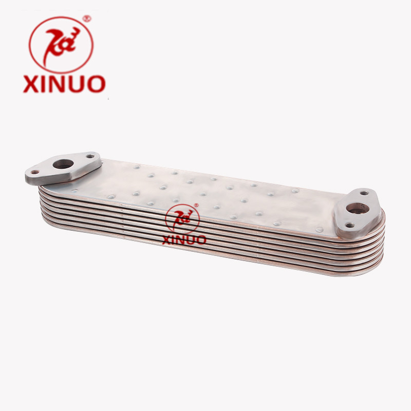 Engineering mechanical oil cooler