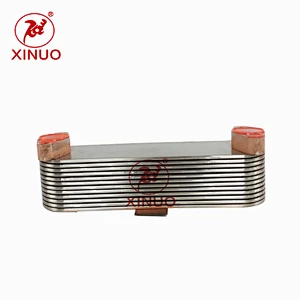 Engineering mechanical oil cooler