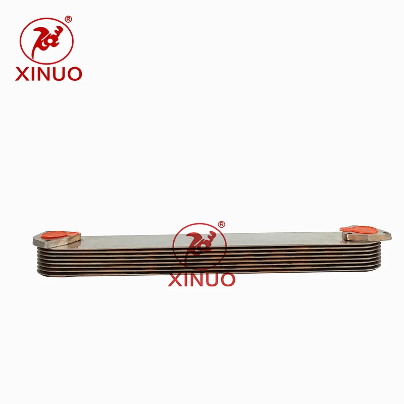 Engineering mechanical oil cooler