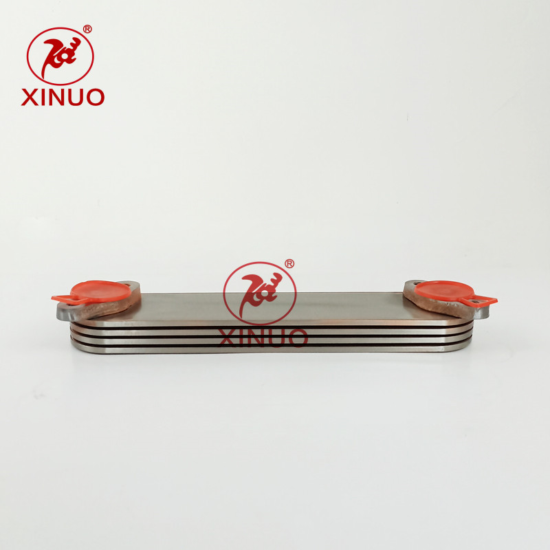 Engineering mechanical oil cooler