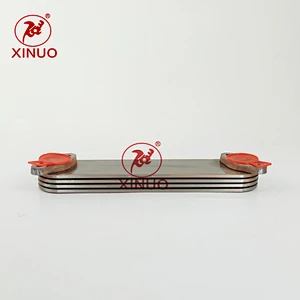 Engineering mechanical oil cooler