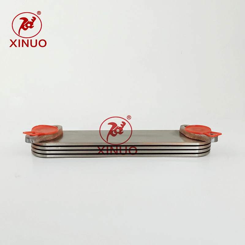 Engineering mechanical oil cooler