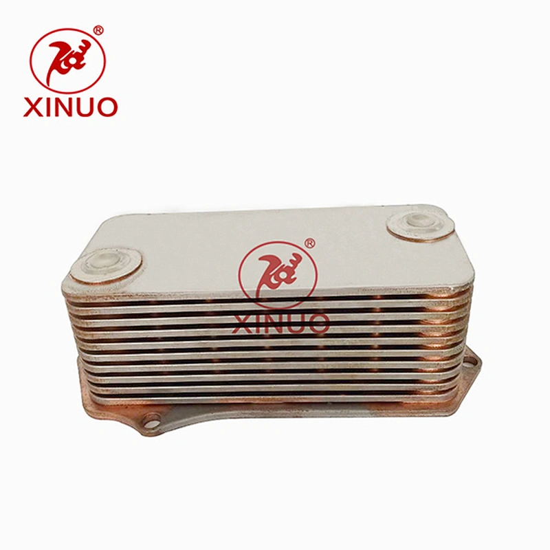 Engineering mechanical oil cooler