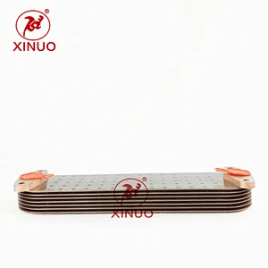 Engineering mechanical oil cooler