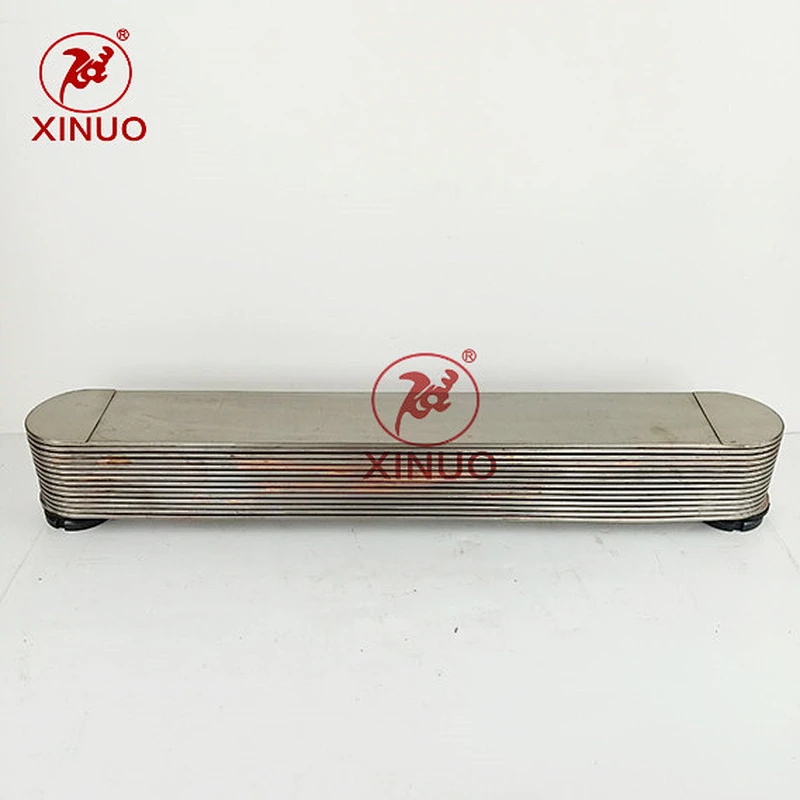 Engineering mechanical oil cooler