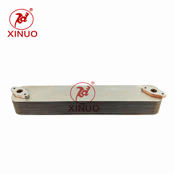 Engineering mechanical oil cooler