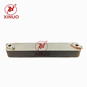 Engineering mechanical oil cooler