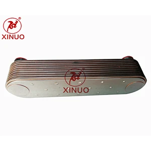 Engineering mechanical oil cooler