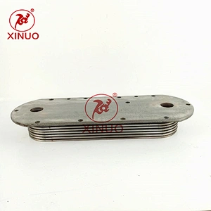 Engineering mechanical oil cooler