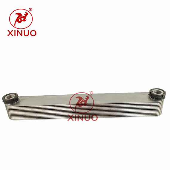 Engineering mechanical oil cooler
