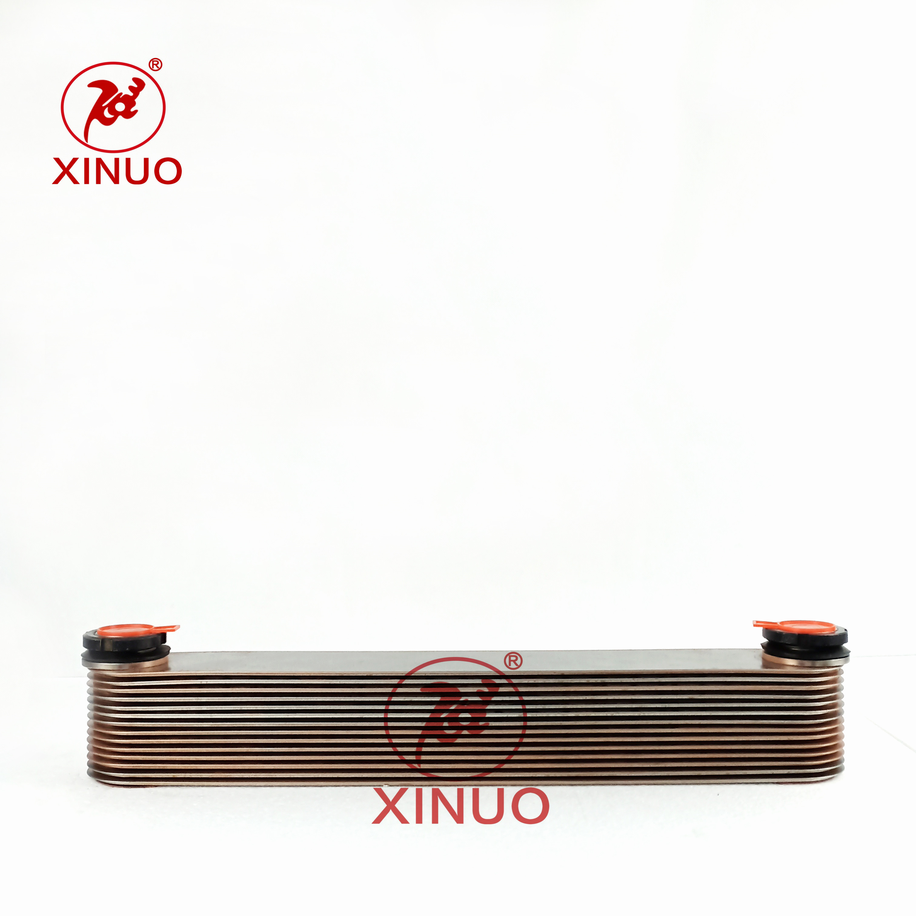 Engineering mechanical oil cooler
