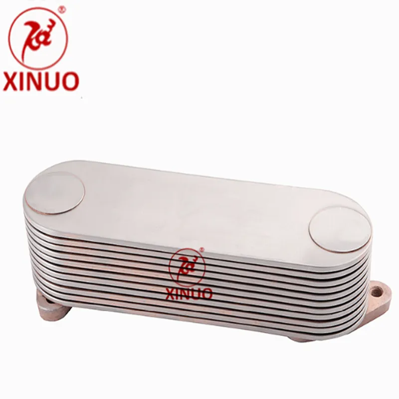Engineering mechanical oil cooler