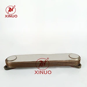 Engineering mechanical oil cooler