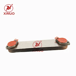 Engineering mechanical oil cooler