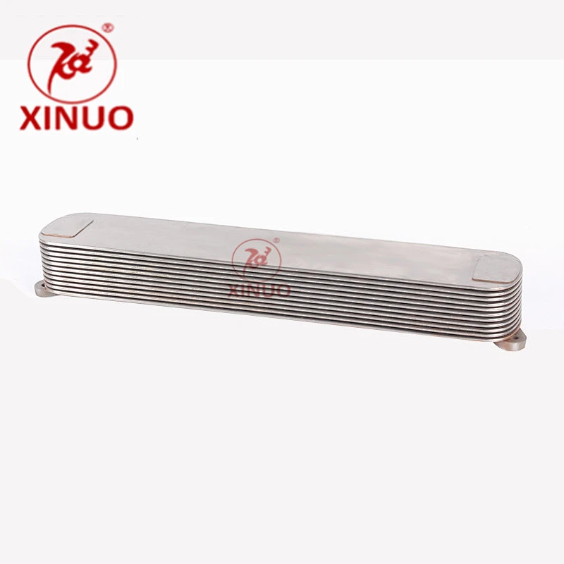 Engineering mechanical oil cooler