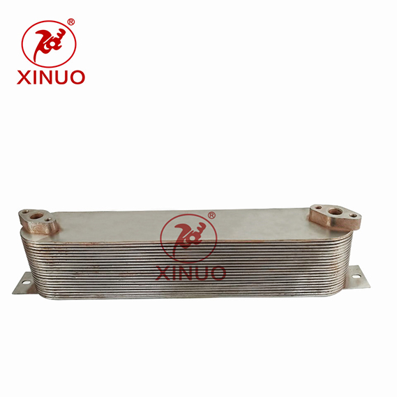 Engineering mechanical oil cooler