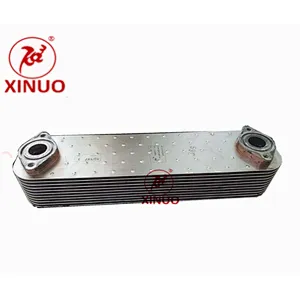 Engineering mechanical oil cooler
