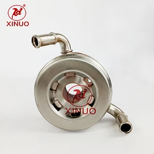 Engineering mechanical oil cooler
