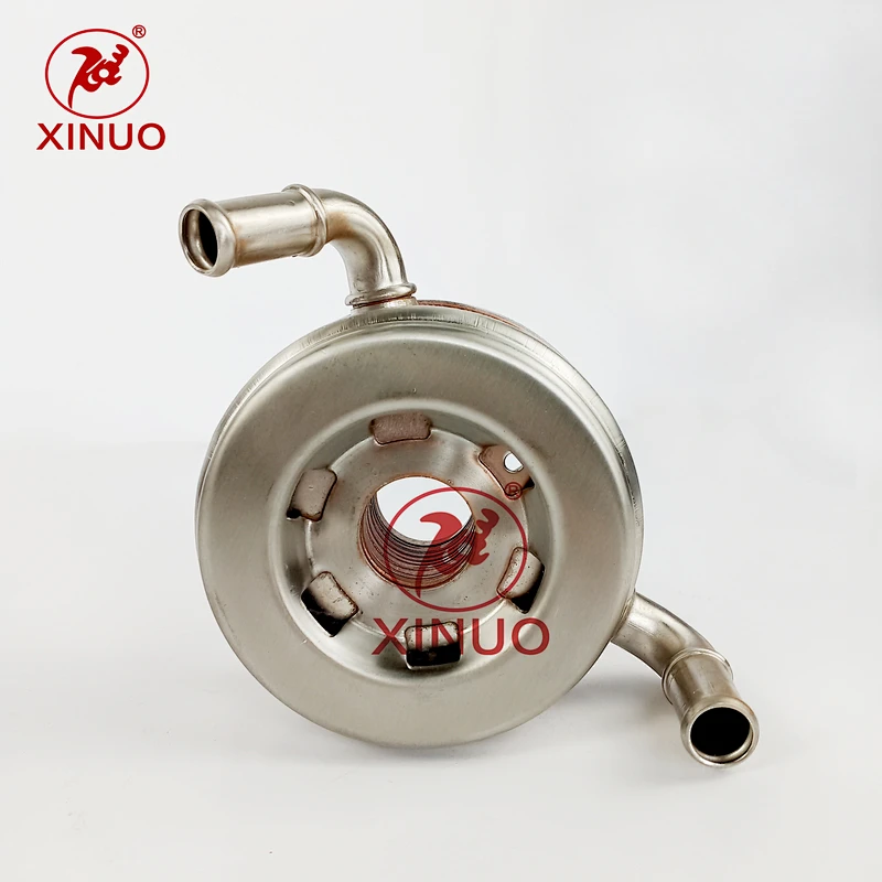 Engineering mechanical oil cooler