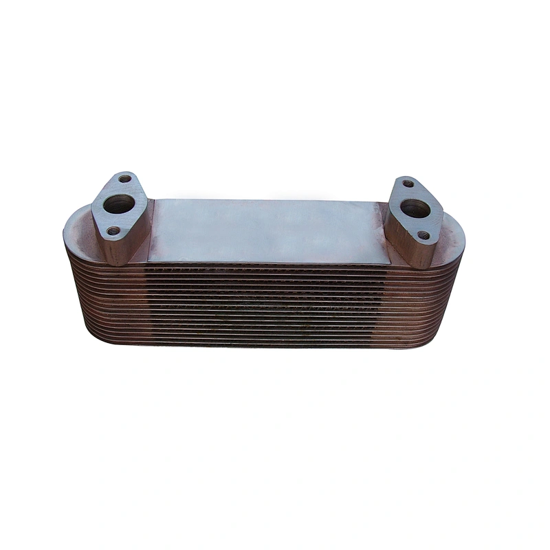 Engineering mechanical oil cooler