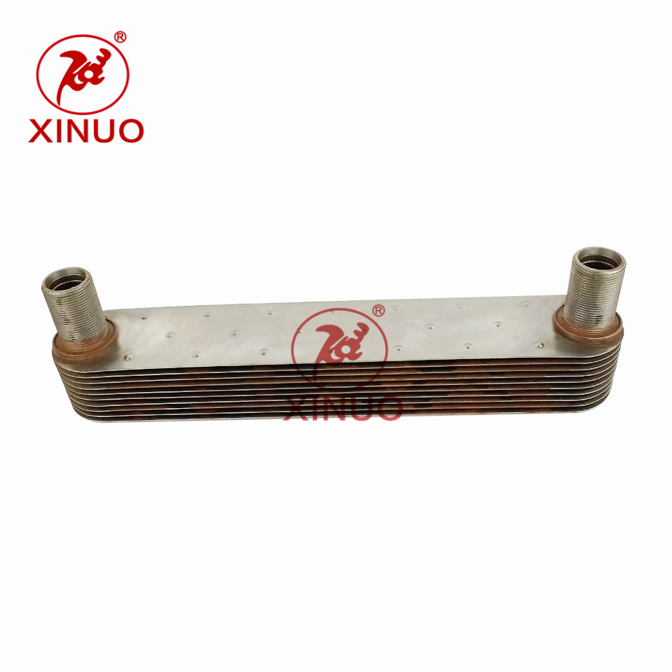 Engineering mechanical oil cooler
