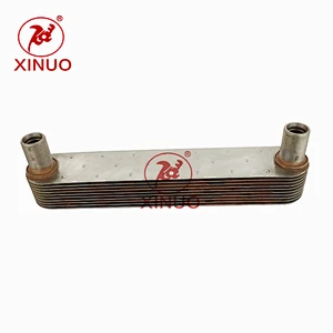 Engineering mechanical oil cooler