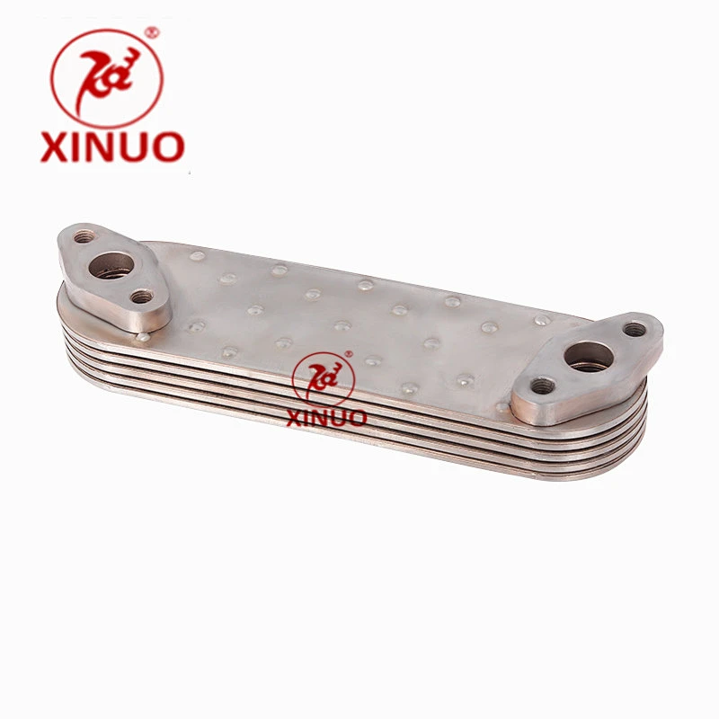 Engineering mechanical oil cooler