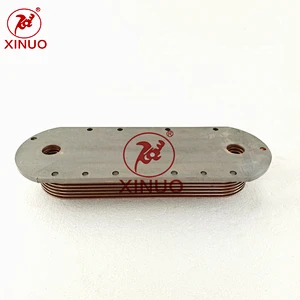 Engineering mechanical oil cooler