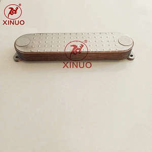 Engineering mechanical oil cooler