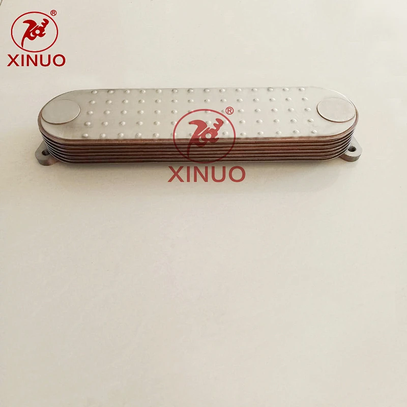 Engineering mechanical oil cooler