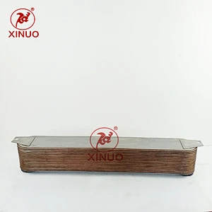 Engineering mechanical oil cooler