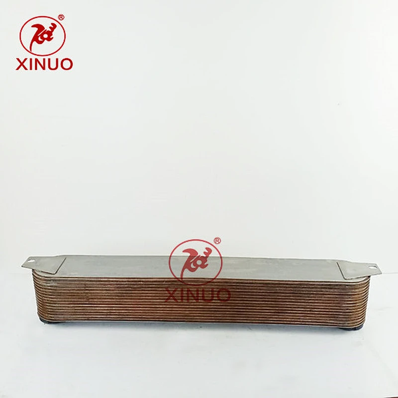 Engineering mechanical oil cooler