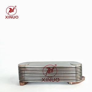 Engineering mechanical oil cooler