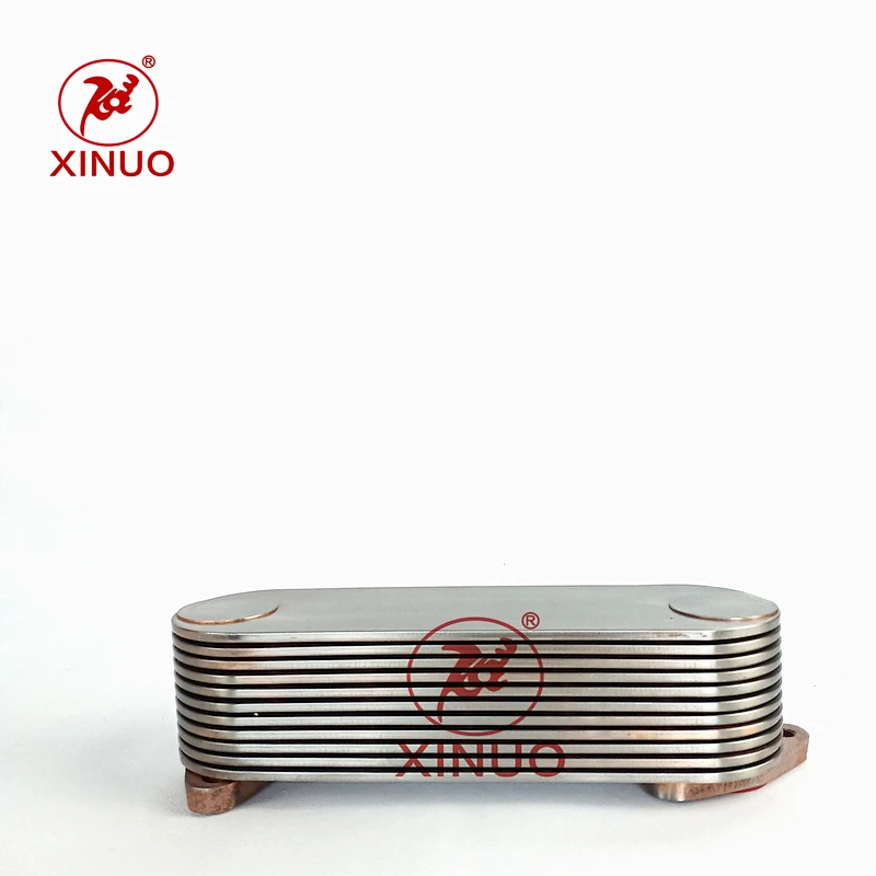 Engineering mechanical oil cooler