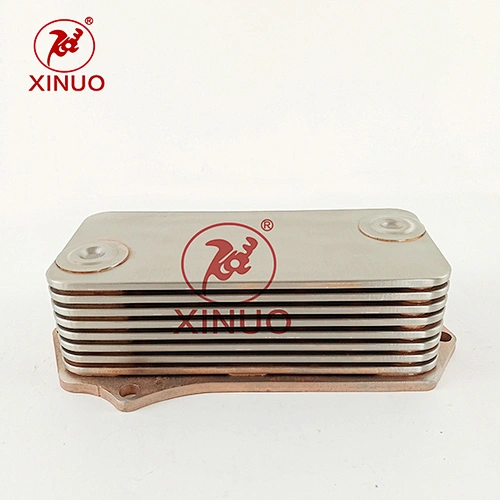 Engineering mechanical oil cooler